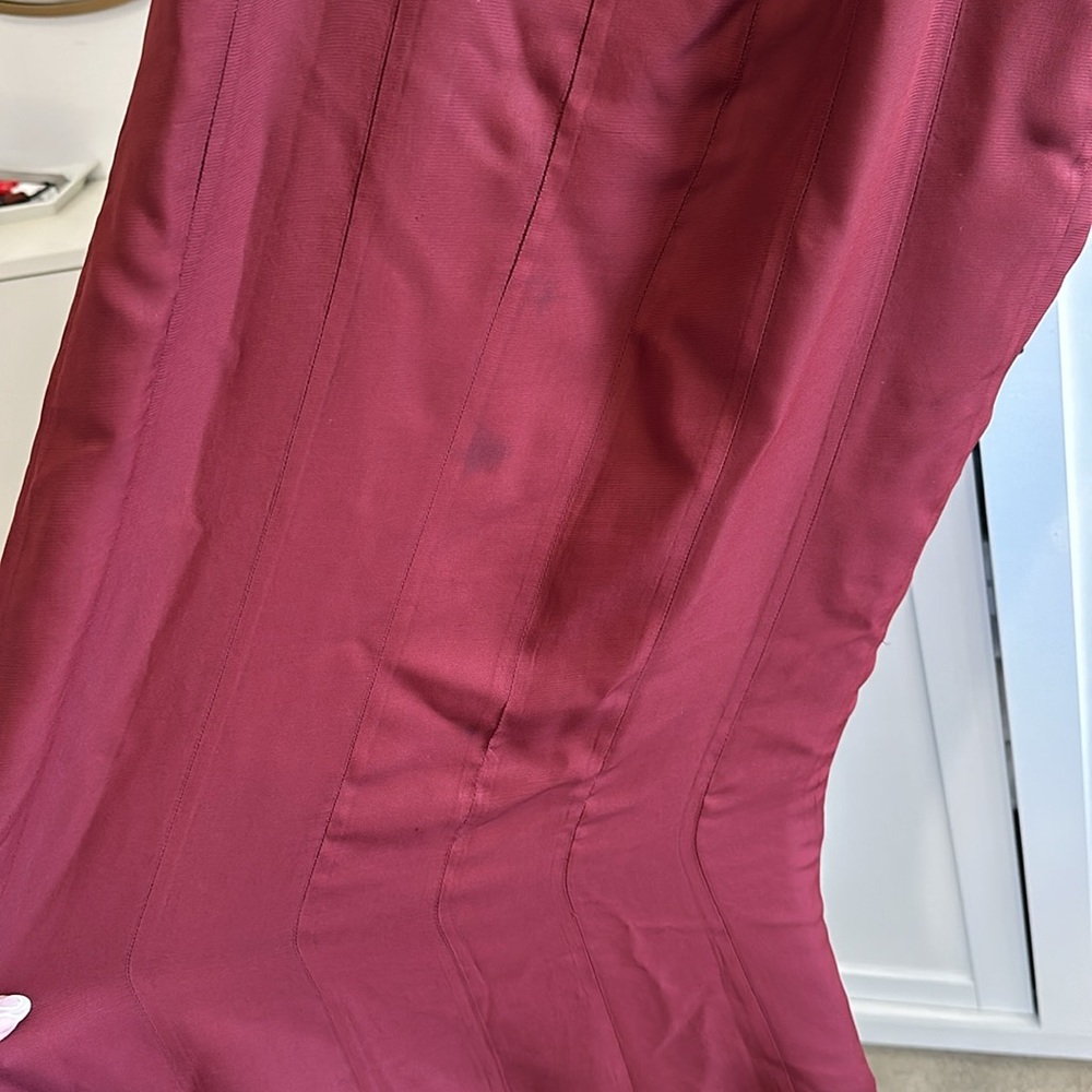 Reformation Anett Dress in Deep Brown - Picture 9 of 9